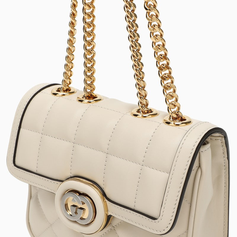 Gucci Deco ivory mini shoulder bag