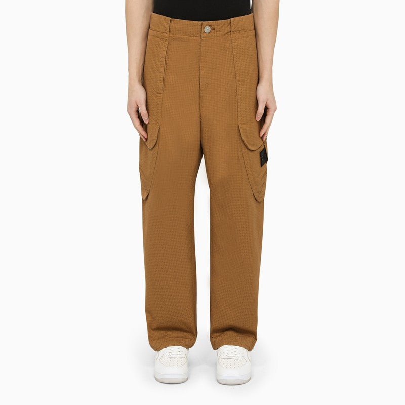 Tobacco cargo trousers