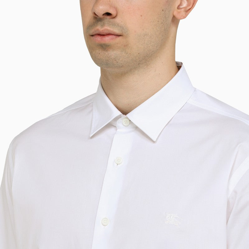 Classic white poplin shirt