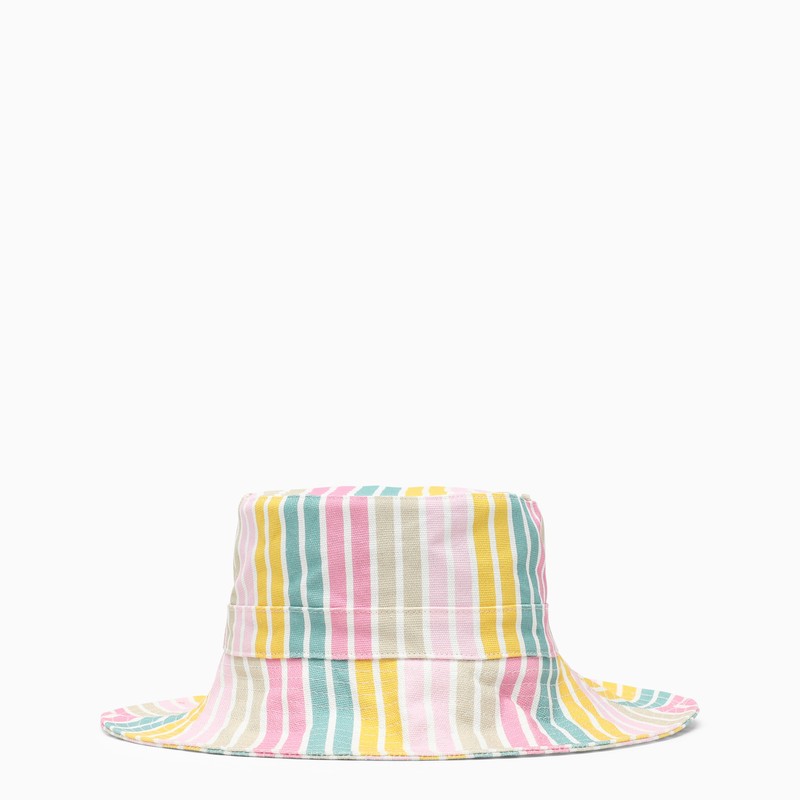 Striped multicolor hat