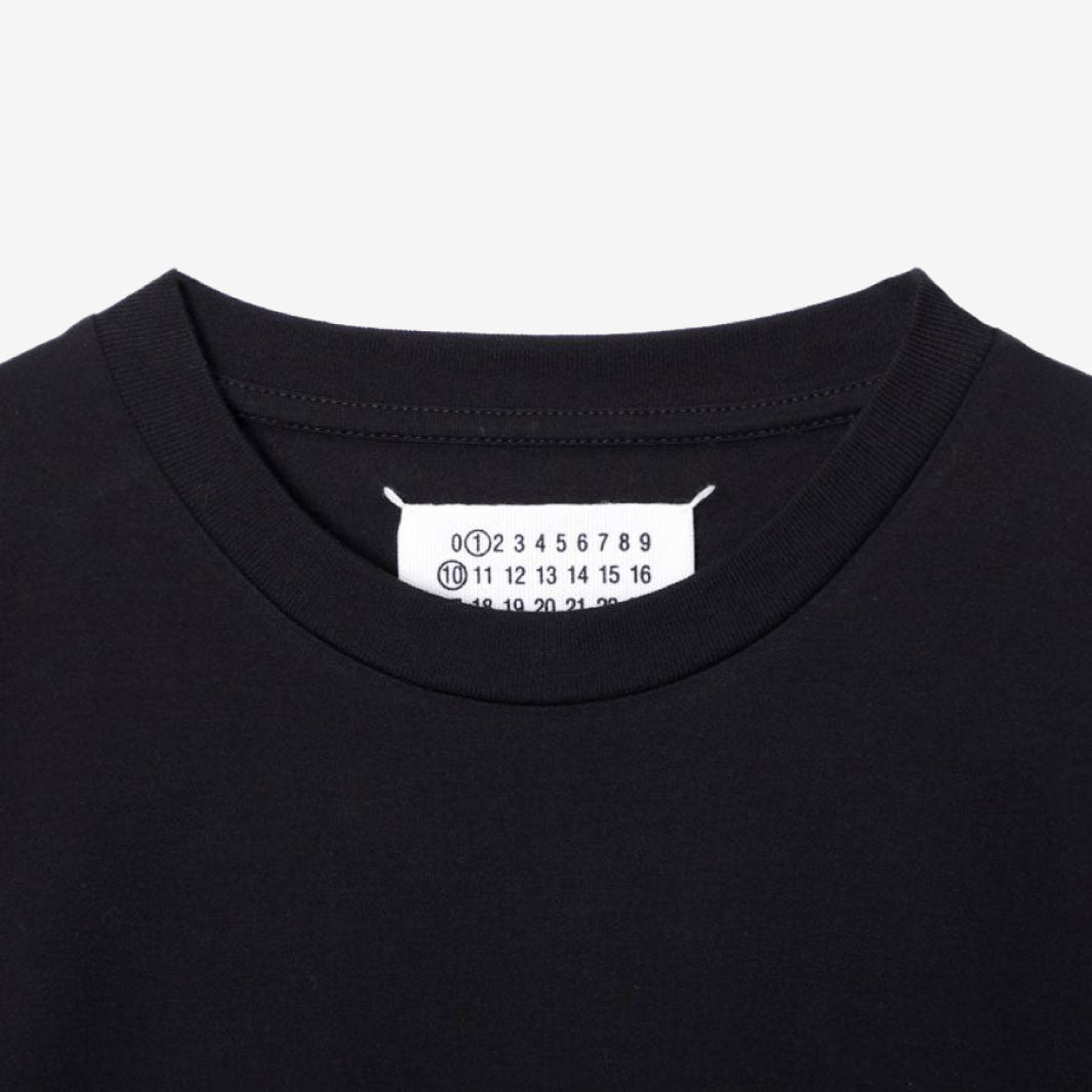 NUMBERS LOGO T-SHIRT BLACK