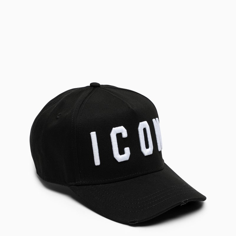 Black/white Icon baseball cap