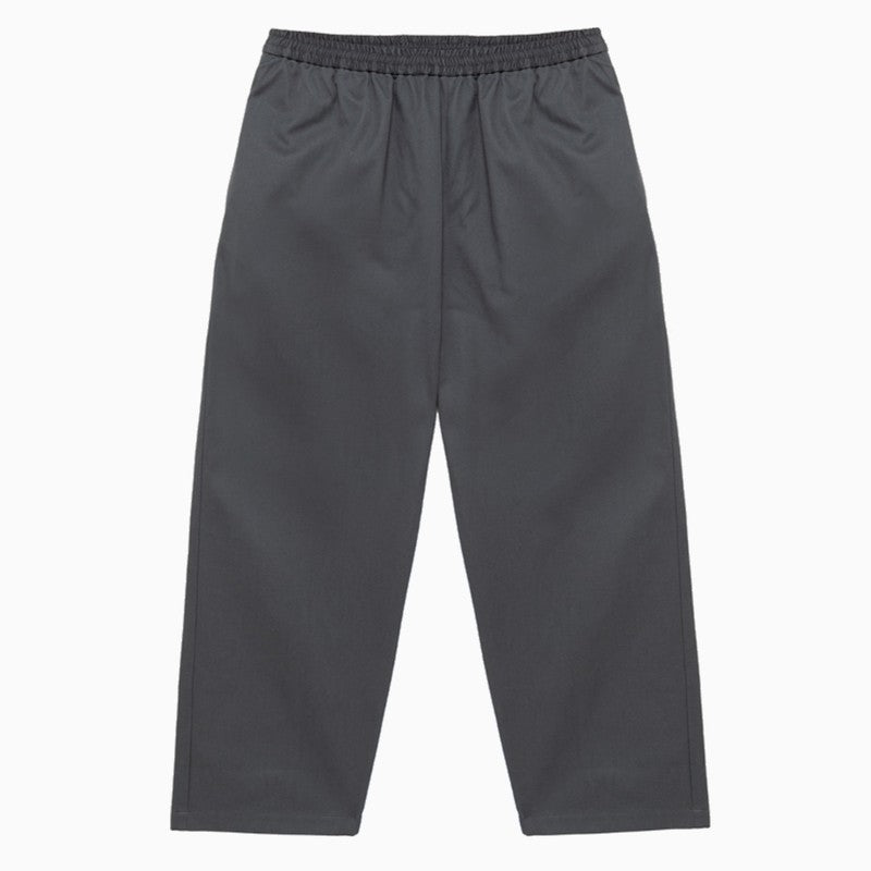 Graphite Grey cotton trousers