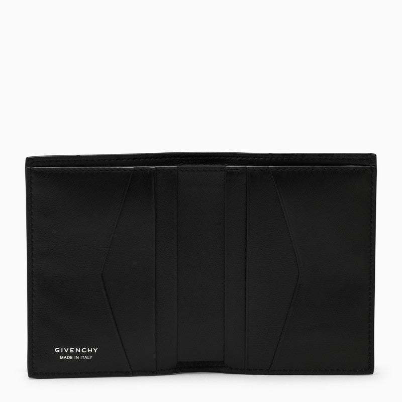 GIVENCHY black leather 4G card case