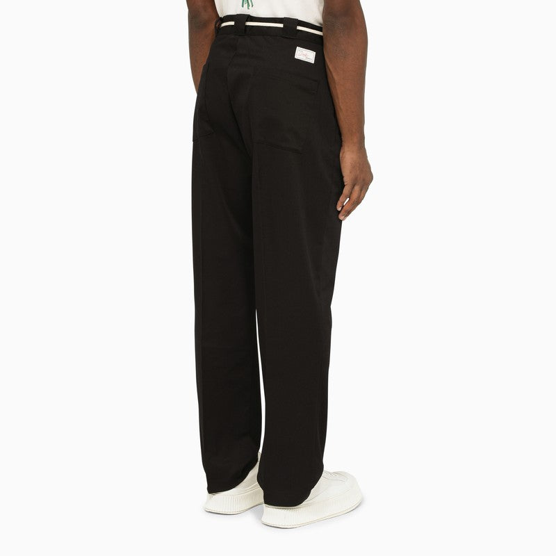 Black baggy trousers