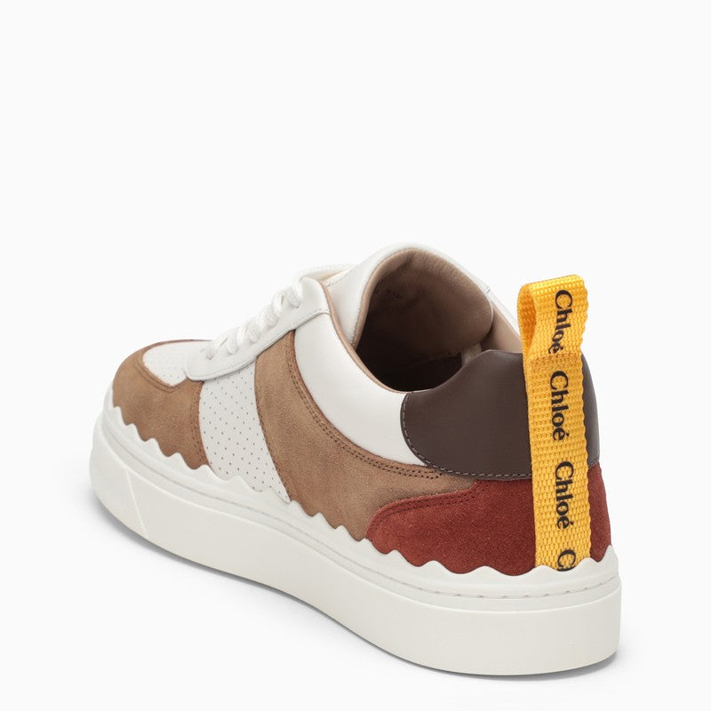 Brown/white Lauren sneakers