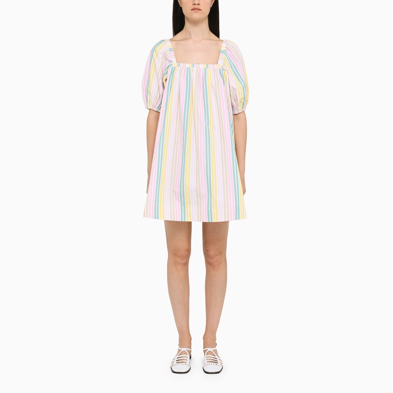 Striped short dress