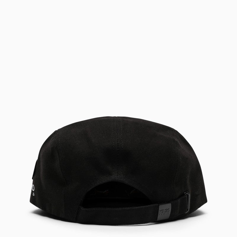 Black BOKE FLOWER baseball cap