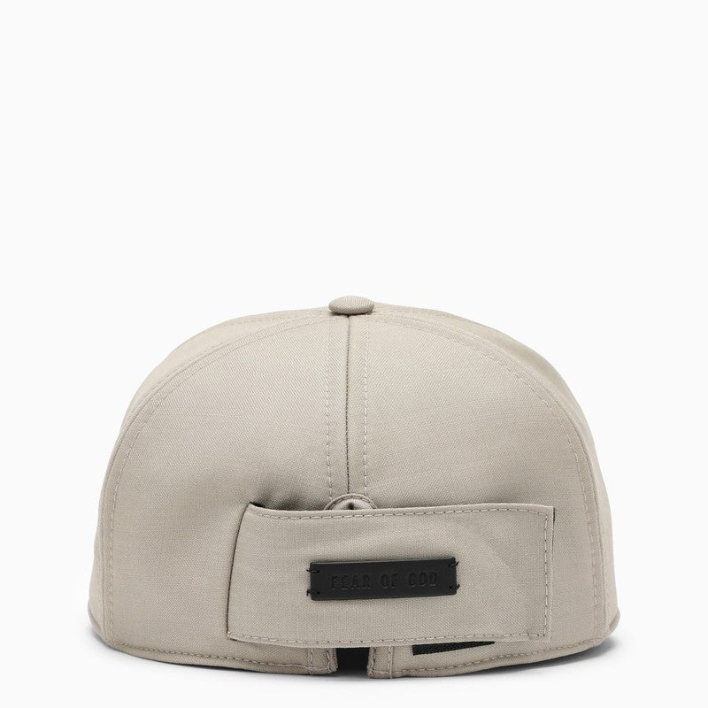 Eternal beige hat with visor