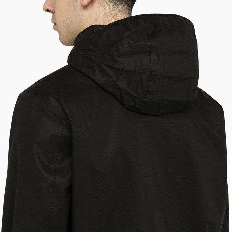 Lightweight black cotton jacket