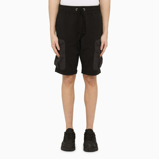 Irvine black bermuda shorts
