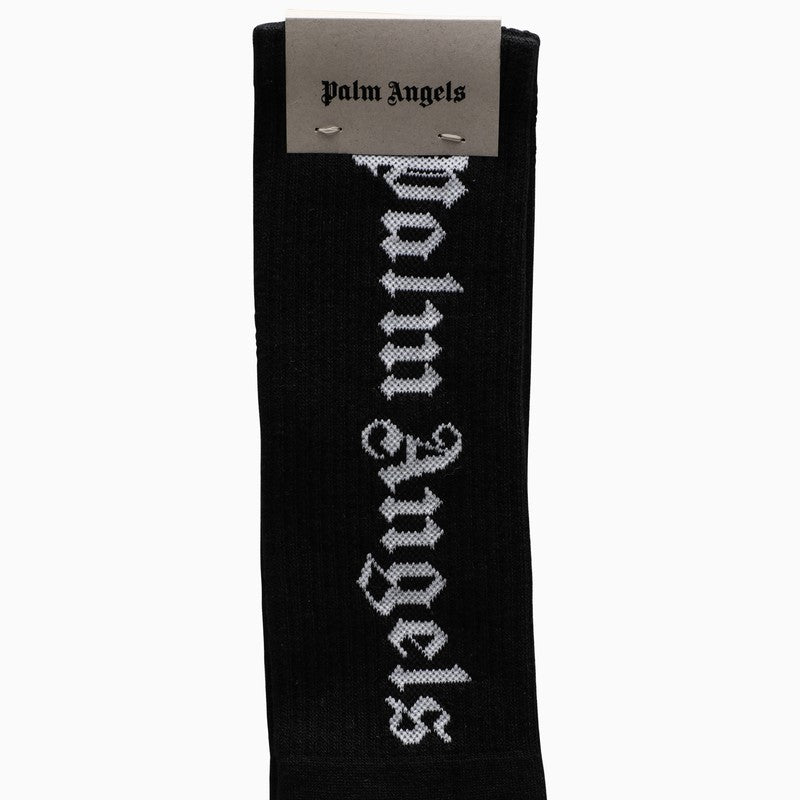 Black logoed socks