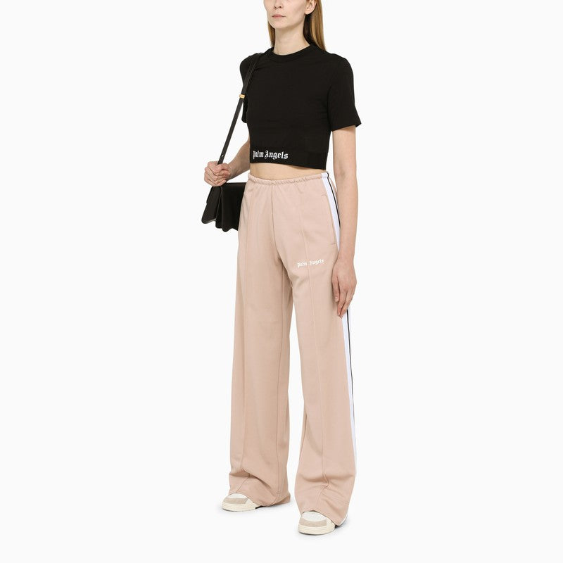 Pouder-coloured jogging trousers