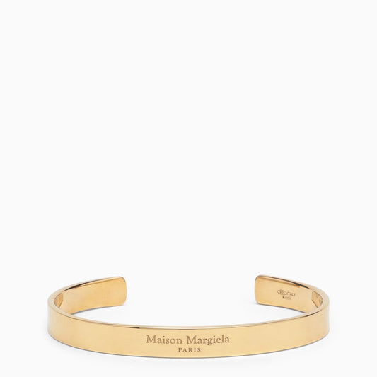 Medium gold logo bracelet SM1UY0082SV0158/M_MARGI-950