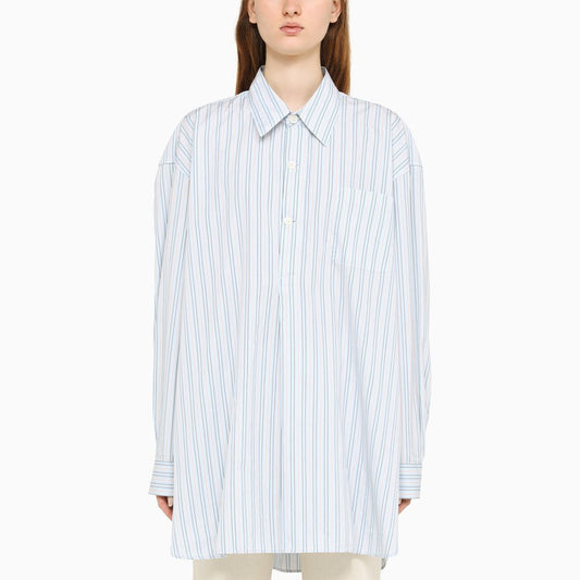 Striped oversize shirt W2232PSSCO/M_OLEGA-SBS